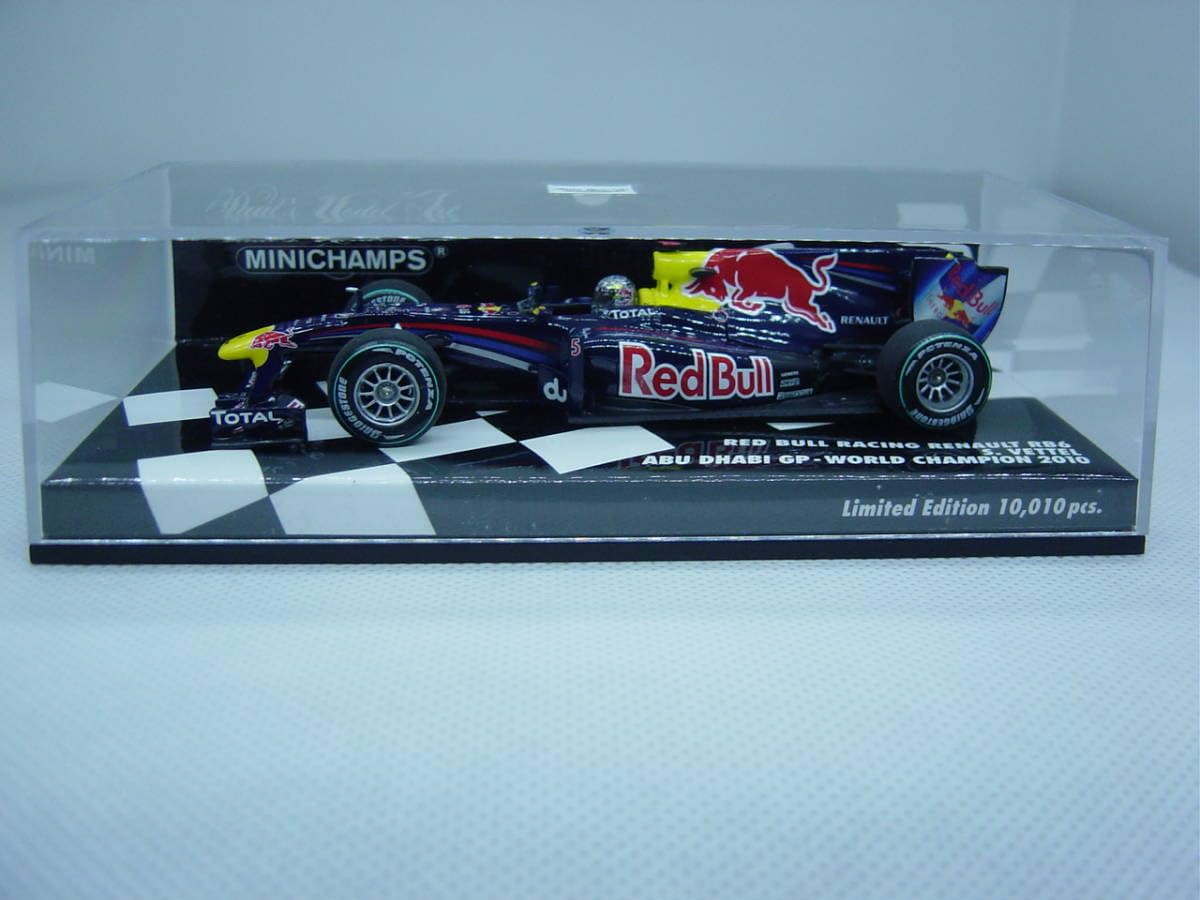 ミニチャンプス 1/43 S.ベッテル ワールドチャンピオン仕様 ミニチャンプス 1/43 S.ベッテル ワールドチャンピオン仕様